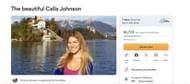 Fundraiser for Calla collects more than $5,000 for her funeral as the TikToker tragically passes away at the age of 34. (Image via GoFundMe)